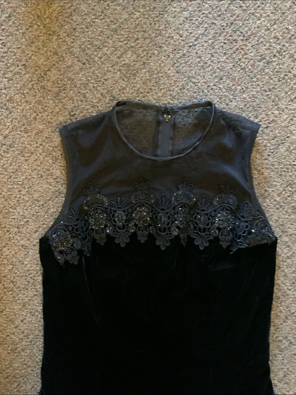 Gorgeous Scott McClintock Velvety Dress Size 10 - Picture 2 of 5